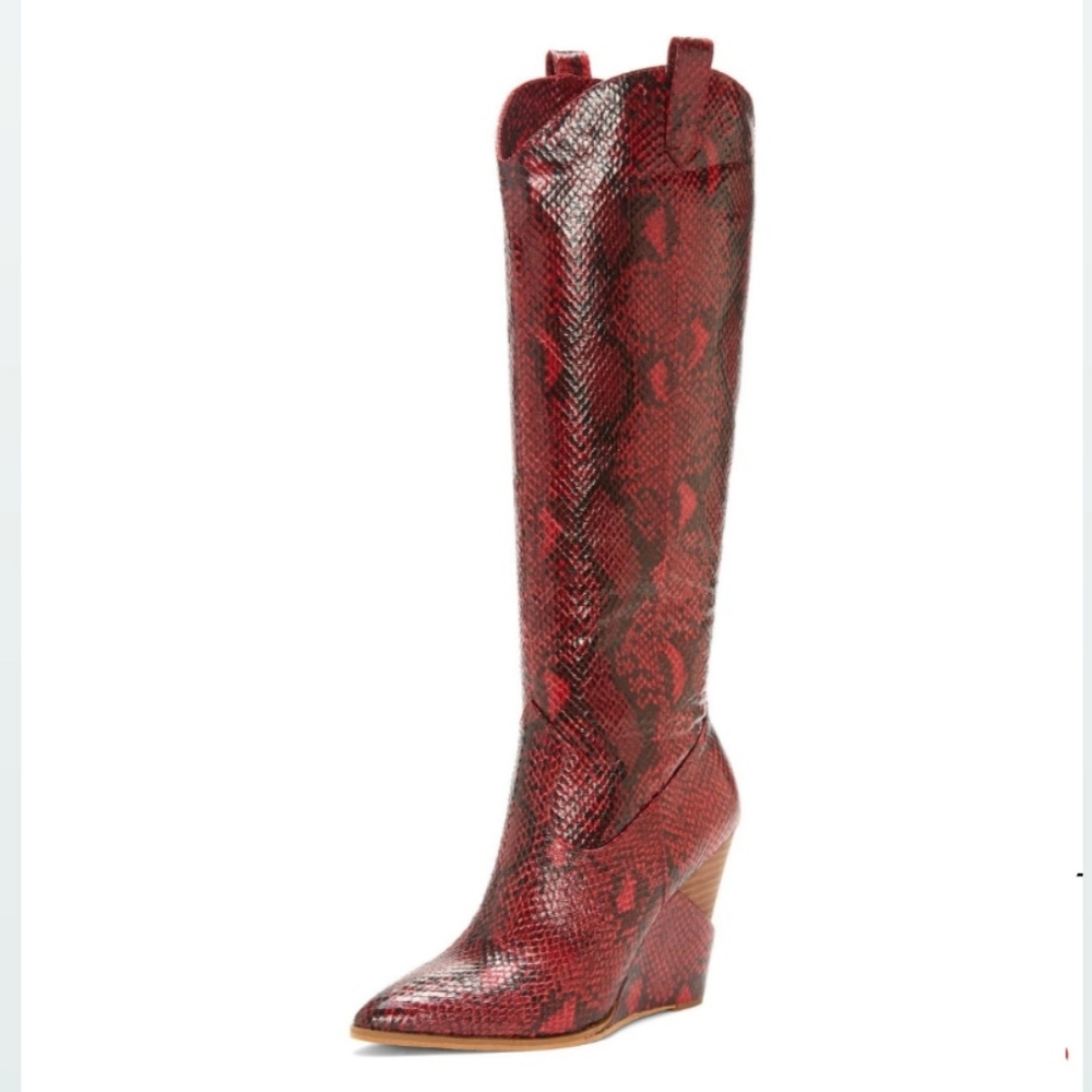 Western Snakeskin Boots